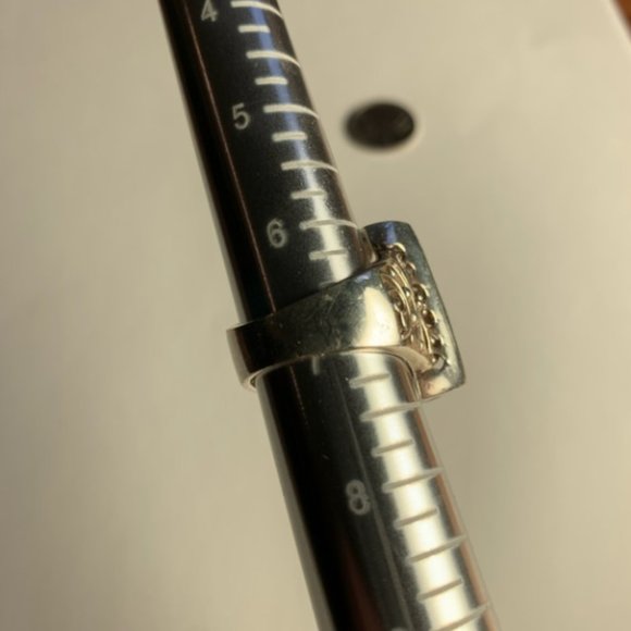 Beautiful Folk Art 925 ring - Picture 4 of 4